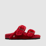 Birkenstock 1774 Arizona Shearling Red EXQ