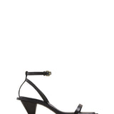 A Emery Irving Heeled Sandal in Black