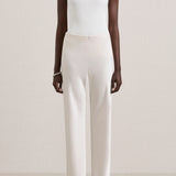 Myrna Bias Pant in Oyster