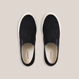 August Sneaker | Black Suede