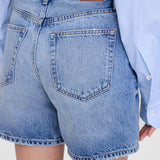 Anine Bing Heath Short in Summer Blues