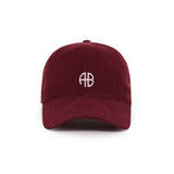Anine Bing Jeremy Baseball Cap AB in Cabernet