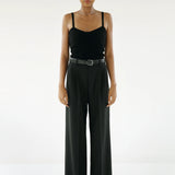 Almada Label Liv Strap Top in Black