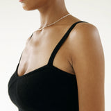 Almada Label Liv Strap Top in Black