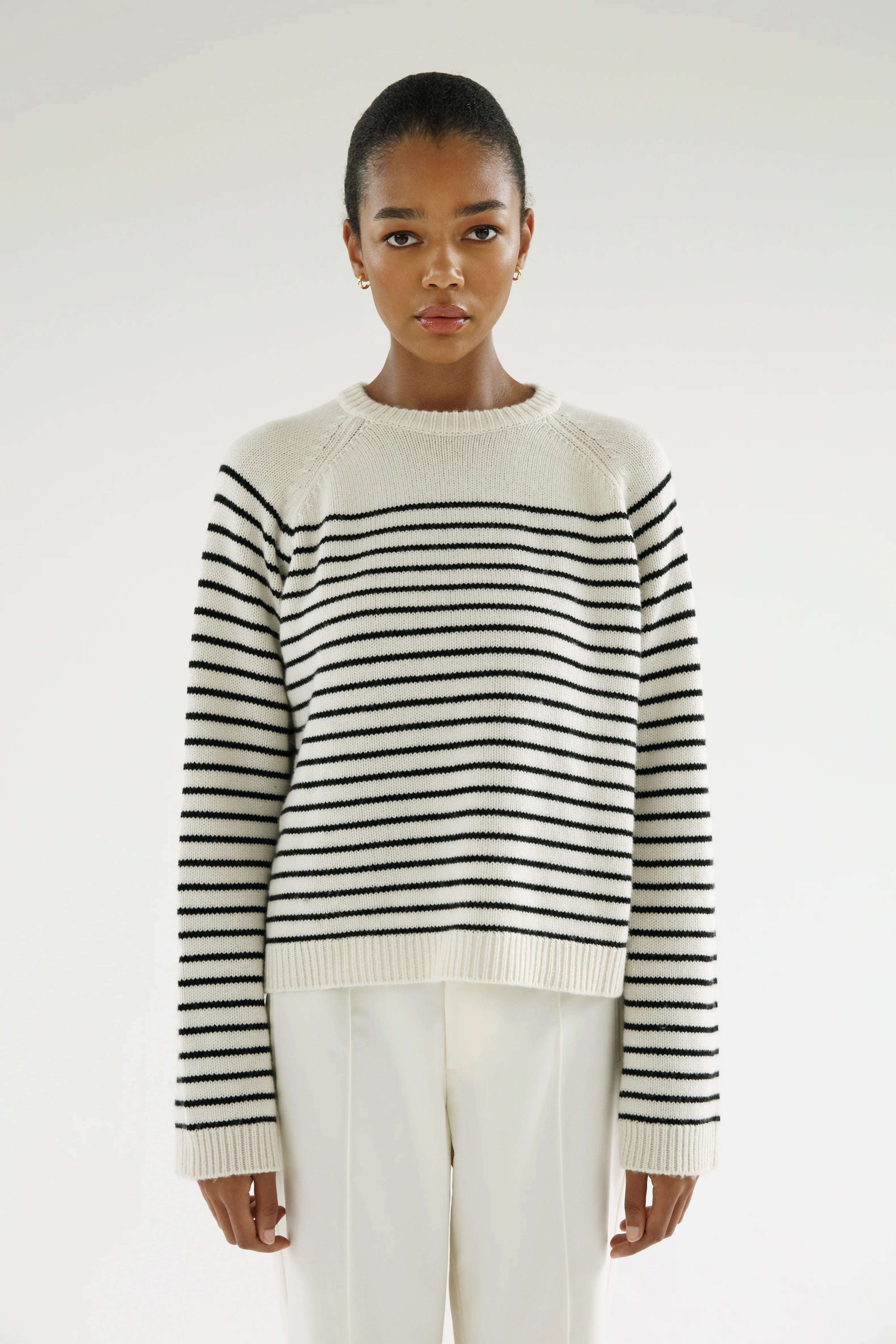 Almada Label Raya Crewneck Sweater - Stripe