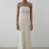 Almada Label Umi Maxi Skirt in Shell
