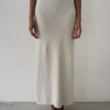 Almada Label Umi Maxi Skirt in Shell