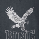 AB Alto Sweat Retro Eagle - Washed Black