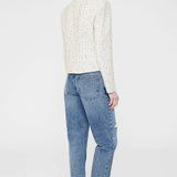 AB Anitta Jacket - Cream/Black Tweed