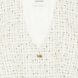 AB Anitta Jacket - Cream/Black Tweed