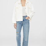 Anine Bing Audrey Jacket in Ivory