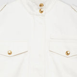 Anine Bing Audrey Jacket in Ivory