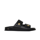 Anine Bing Ella Slides in Black