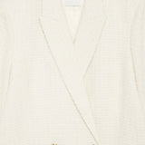 Anine Bing Jasmine Blazer in Ivory