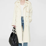 Anine Bing Layton Trench in Cream