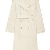 Anine Bing Layton Trench in Cream