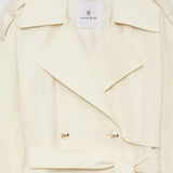 Anine Bing Layton Trench in Cream