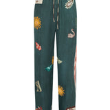 Antipodean Quincy Track Pant in Peacock