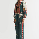 Antipodean Quincy Track Pant in Peacock