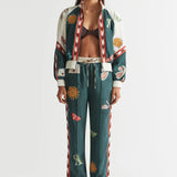 Antipodean Quincy Track Pant in Peacock