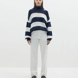 Bassike Waistband Detail Vacation Pant - Natural