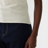 Bassike Wool Cashmere Knit Cami - Natural