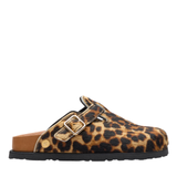 Birkenstock 1774 Boston Fur in Classic Leopard
