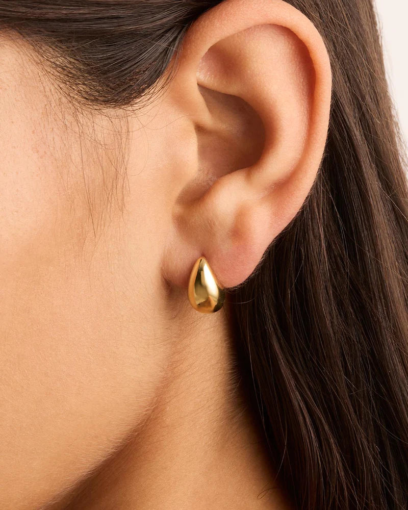 By Charlotte 18k Gold Vermeil Made of Magic Small Earrings