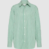 Matteau Classic Stripe Shirt in Aegean Stripe