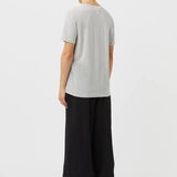 Camilla and Marc Gerard Lightweight Tee in Grey Marle
