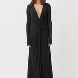 Camilla and Marc Marcello Twist Maxi Dress - Black