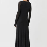 Camilla and Marc Marcello Twist Maxi Dress - Black