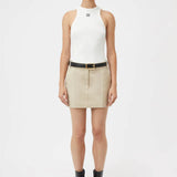 Nora Rib Tank | Soft White