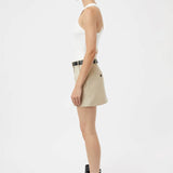 Nora Rib Tank | Soft White