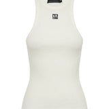 Nora Rib Tank | Soft White