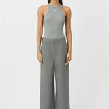 Camilla and Marc Patterson Pant - Steel