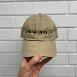 Denim Iniquity Cap in Camel