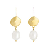 Fairley Gold Nomad Pearl Hooks