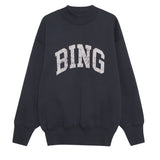 Anine Bing Bradie Sweatshirt Bing in Navy