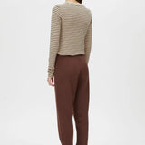 Camilla and Marc Lyndon Knit Pant in Chocolate