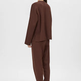 Camilla and Marc Lyndon Knit Sweater in Chocolate