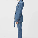 Camilla and Marc Ryland Denim Blazer in Classic Blue
