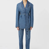Camilla and Marc Ryland Denim Blazer in Classic Blue