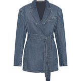 Camilla and Marc Ryland Denim Blazer in Classic Blue