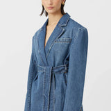 Camilla and Marc Ryland Denim Blazer in Classic Blue