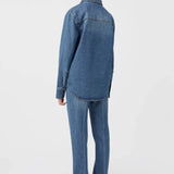Camilla and Marc Verona Denim Shirt in Classic Blue