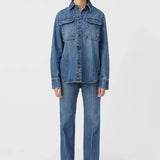 Camilla and Marc Verona Denim Shirt in Classic Blue