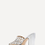 Studio Amelia Silas 90 Mule in Silver