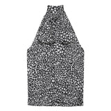 Anine Bing Brooke Top in Black and White Heart