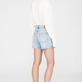 Anine Bing Dalton Short in Bleached Blue